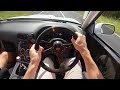 S13 joyride pov  raw big turbo noises 4k rough ending