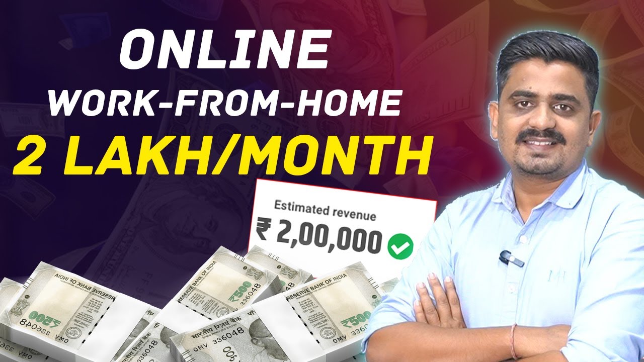 2Lakh/Month By ONLINE WORK FROM HOME (You Can Also Earn Money From Internet)