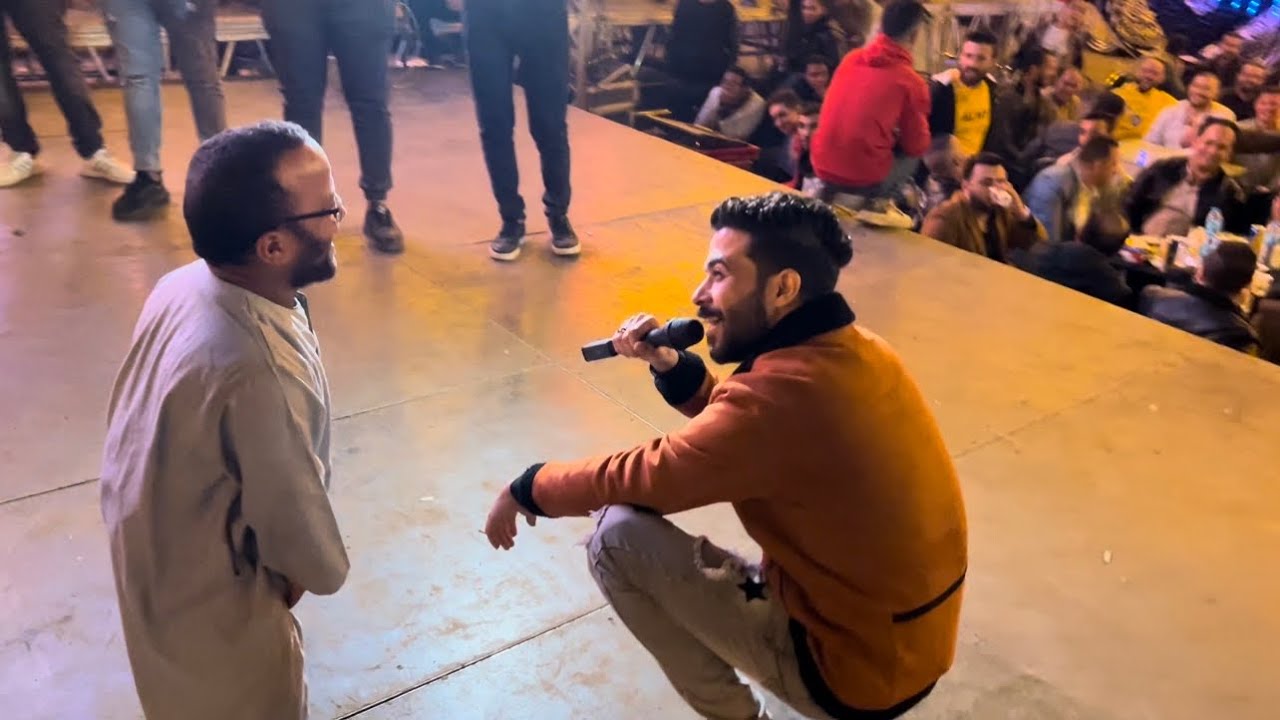 انبهار محمد عبسلام من اللي حصل مابين طارق شئلشه و الاسد الصغير واش اش يا ديك الفرخه دى مش ليك