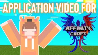 Application Video For Affinity Craft Smp (Filipino Minecraft Smp)