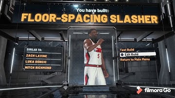 BEST FLOOR SPACING SLASHER BUILD (MOST VERSATILE BUILD ON NBA 2K20)