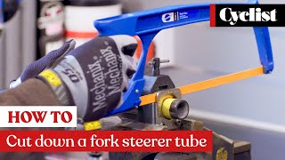 How to cut down down a fork steerer tube: Expert tips and step-by-step guide by Cyclist 20,515 views 3 years ago 20 minutes