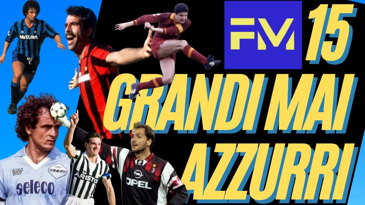 15 CAMPIONI ITALIANI MAI IN NAZIONALE 🇮🇹 | Grandi assenti, scelte clamorose e ingiustizie storiche