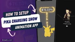 Pika Charging Animation Setup Tutorial | Charging Animation to Life | RonElixy