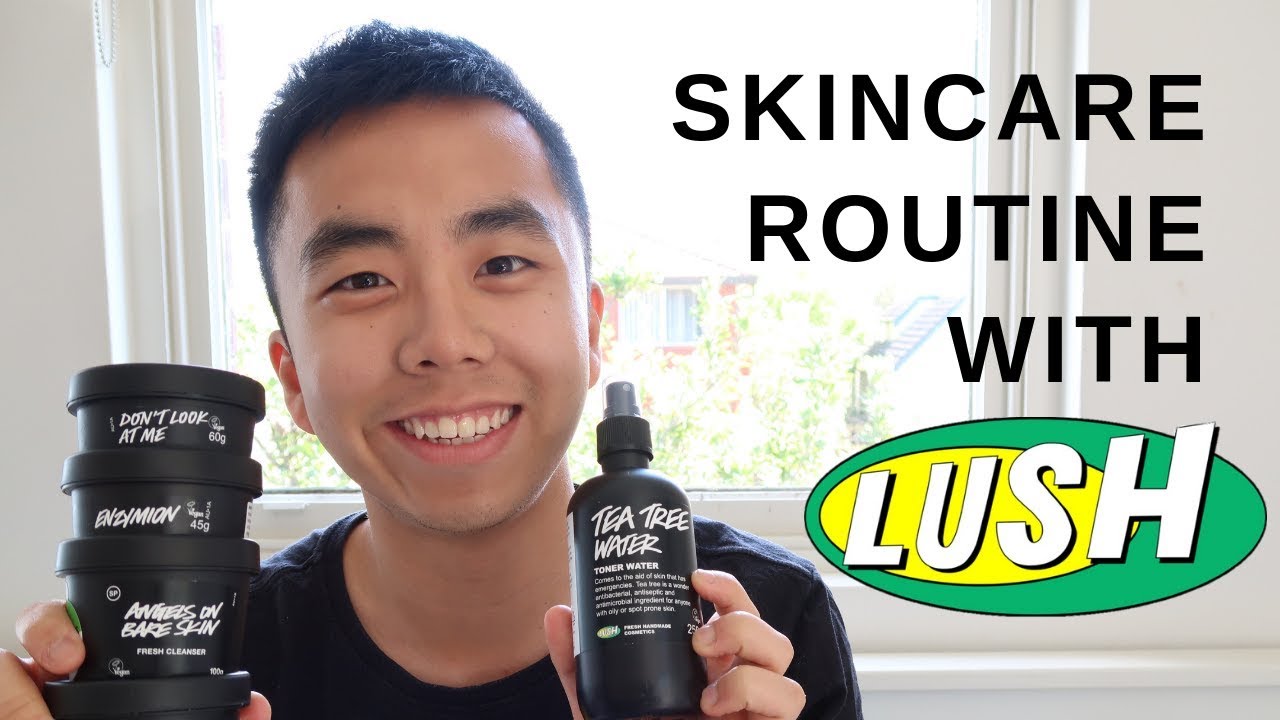 Skincare Routine with LUSH! 🌱 YouTube