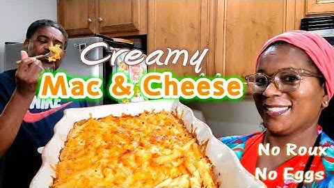 CREAMY MACARONI & CHEESE | NO EGGS 🚫 NO ROUX | REAL SIMPLE  | I TRIED SOMETHING DIFFERENT | SO GOOD❗