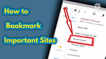 Chrome Bookmarks - Tutorial for Beginners