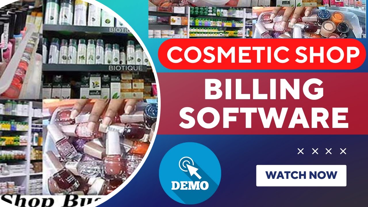 Beauty And Cosmetic Shop Software | Cosmetic Store Retail billing ...