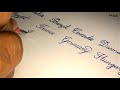 Beautiful Calligraphy cursive handwriting | Names of Countries | English Cursive Handwriting