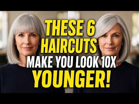 DON’T Get a Granny Cut: 6 Hairstyles That Make You Look 10 Years Younger at 60