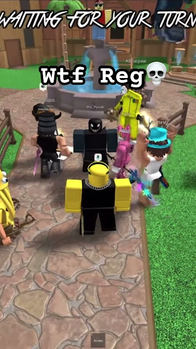 Reg is weird fr bro😨 #jd #mm2