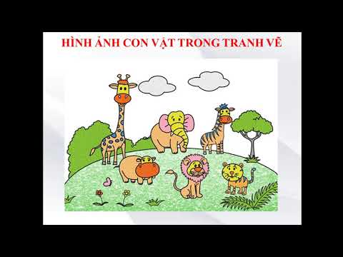 Mĩ thuật 5 - Tuần 4: Con vật quen thuộc