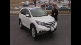 Certified Used 2014 Honda CR-V EX-L AWD for sale at Honda Cars of Bellevue...an Omaha Honda Dealer!