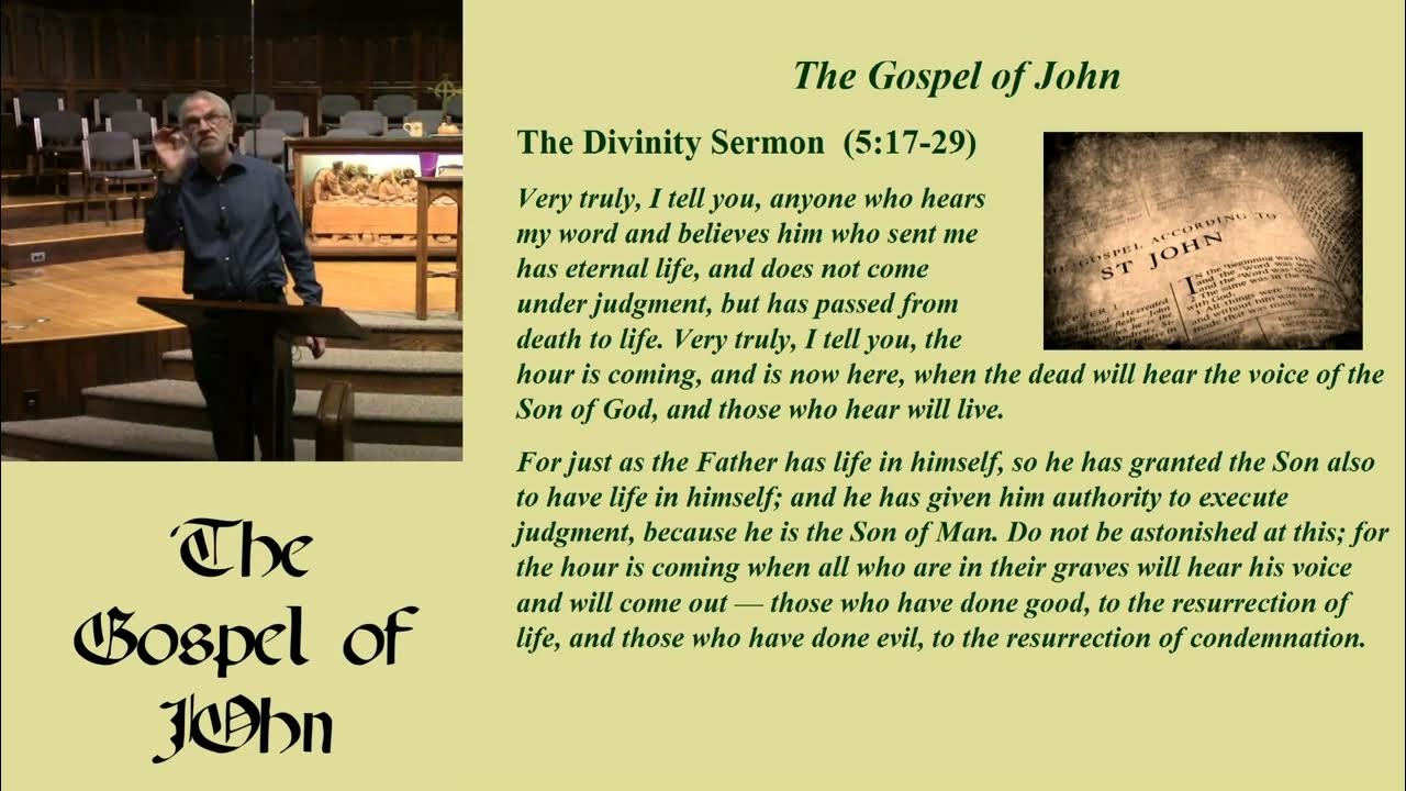 14 The Divinity Sermon John 5 17 29 2 5 2023 YouTube 14-the-divinity-sermon-john-5-17-29-2-5-2023-youtube