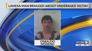 Lamesa man who bragged about underage victim sentenced to federal prison