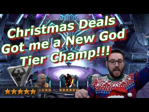 2 6 Stars, 5 5 Stars, & 18 Cav Crystal Christmas Opening!!! Marvel Contest of Champions