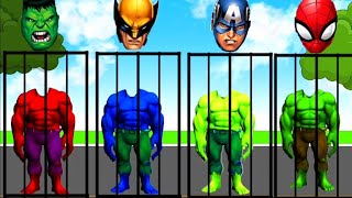 Wrong Superheroes Puzzle Games Dance Wrong Heads Top Superheroes