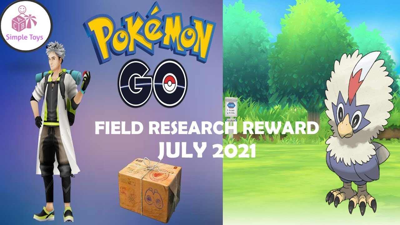 Field Research Pokemon Go July 2021 YouTube