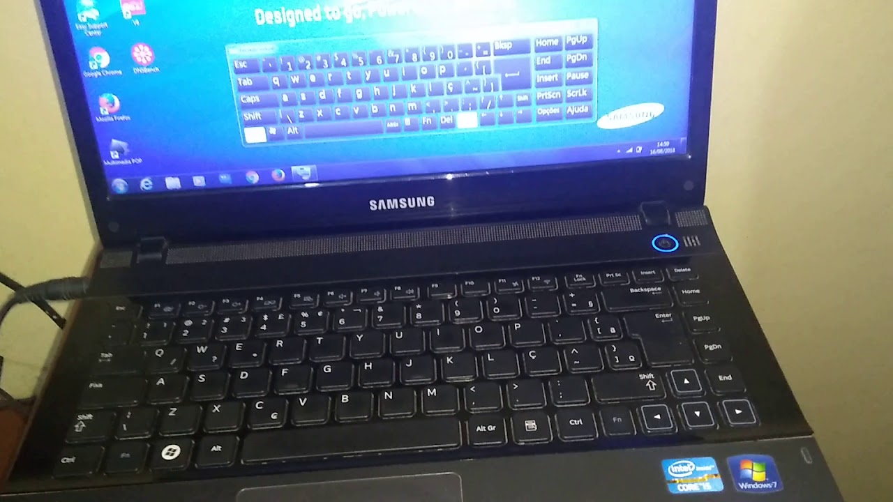 Notebook Com Defeito No Teclado Samsung YouTube