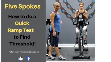 Indoor Cycling Instructors: How to Do a Quick Ramp Test to find Threshold
