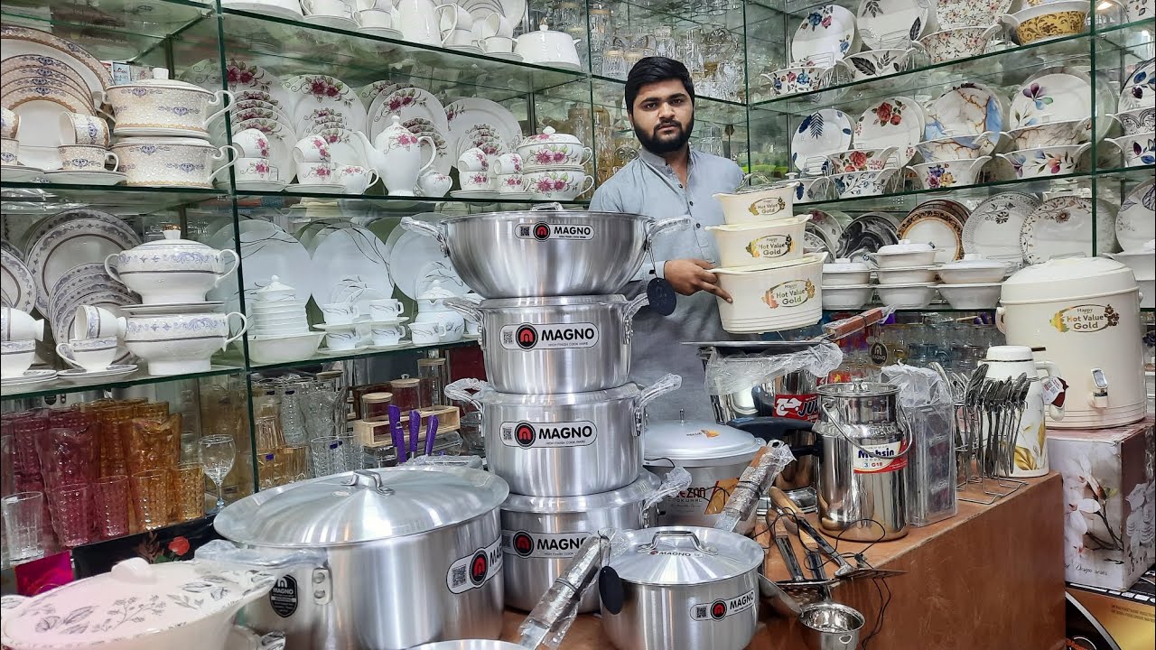 Jahez Crockery Latest Price Update |  Kitchen Crockery For Wedding | Zainab Super Market