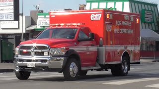 LAFD Rescue 26 Transporting 2/4/2025