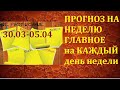 ☸️ПРОГНОЗ НА НЕДЕЛЮ❤️ГЛАВНОЕ НА КАЖДЫЙ ДЕНЬ/ГАДАНИЕ ОН-ЛАЙН/Тиана Таро /Прогнозы гороскопы гадания