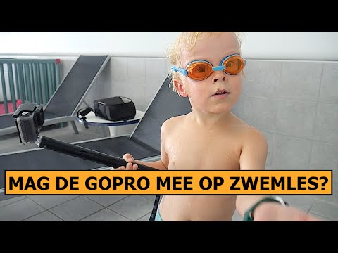 LUAN INSCHRIJVEN ZWEMLES | Bellinga Vlog #401 leslie van houten