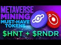 Metaverse Mining Must-Have Tokens | Helium $HNT & Render Token $RNDR Analysis