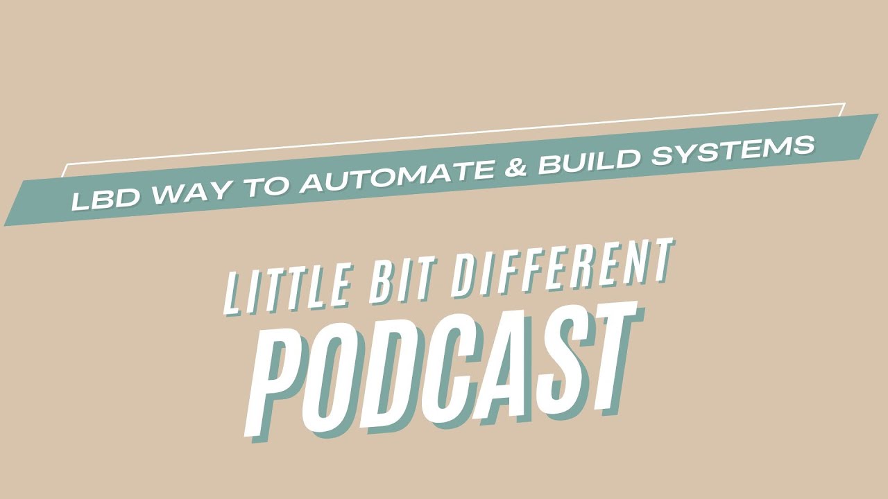 Little Bit Different Way to Automate & Build Systems - YouTube