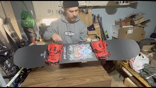 How To Setup Your Brand New Snowboard!!
