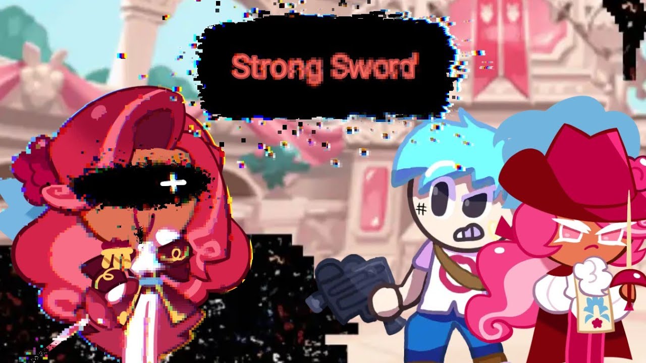 Crk x Fnf x Pibby | Vs. Raspberry Cookie | Strong Sword | Credit in ...