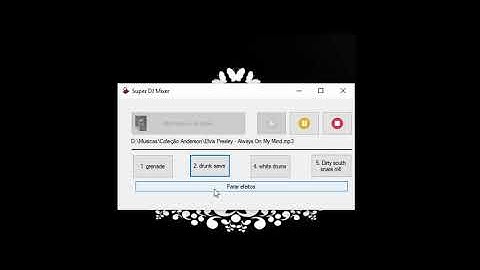 Player de áudio em C# com samples de remix [Blogson]