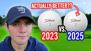 THIS SURPRISED ME! | 2025 vs. 2023 Titleist Pro V1 & V1x | Full Test + Review