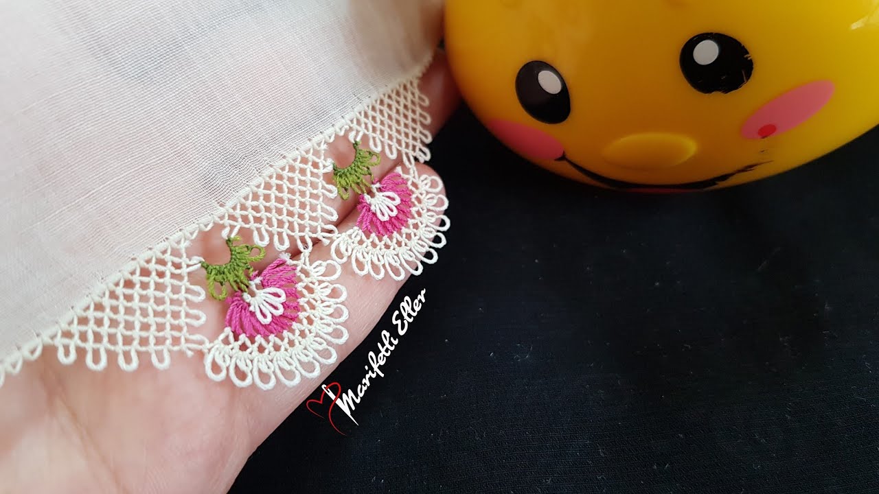 Özel Günlerin Vazgeçilmez Örtüleri İçin Bir İğne Oyası Modeli ve Yapılışı |  951. Model