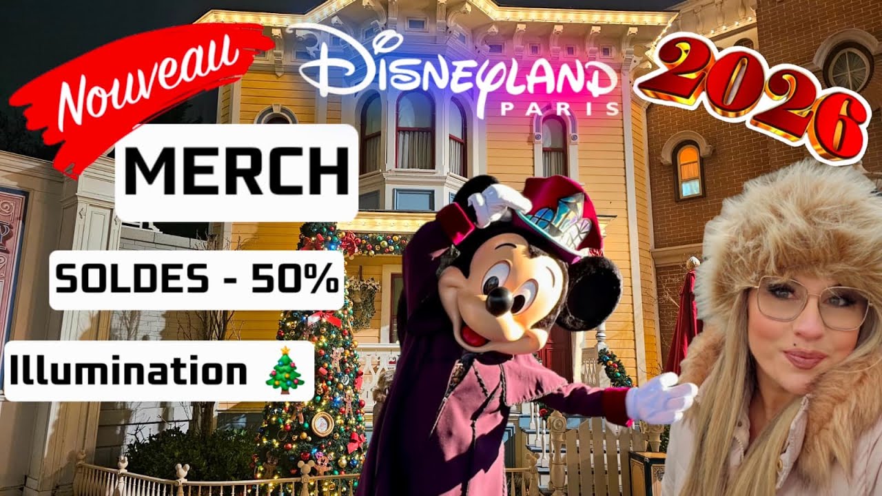 [NEW] MERCH, PROMOTIONS - 1ER JANVIER 2026 à DISNEYLAND PARIS -