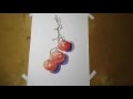 Как рисовать помидоры акварелью