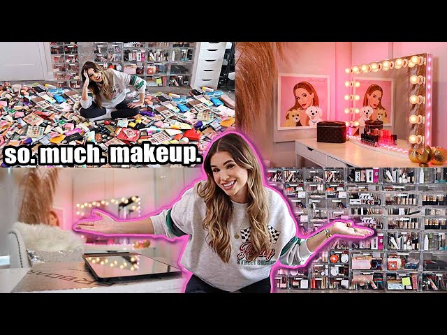 Beauty Room TRANSFORMATION + Makeup Collection ORGANIZATION! class=