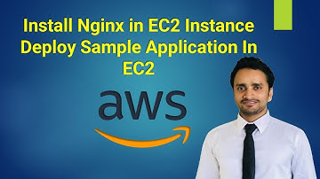 Install Nginx in EC2 & Deploy Sample application | Create First EC2 instance in AWS (English)