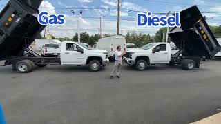 Chevy 3500 dump trucks