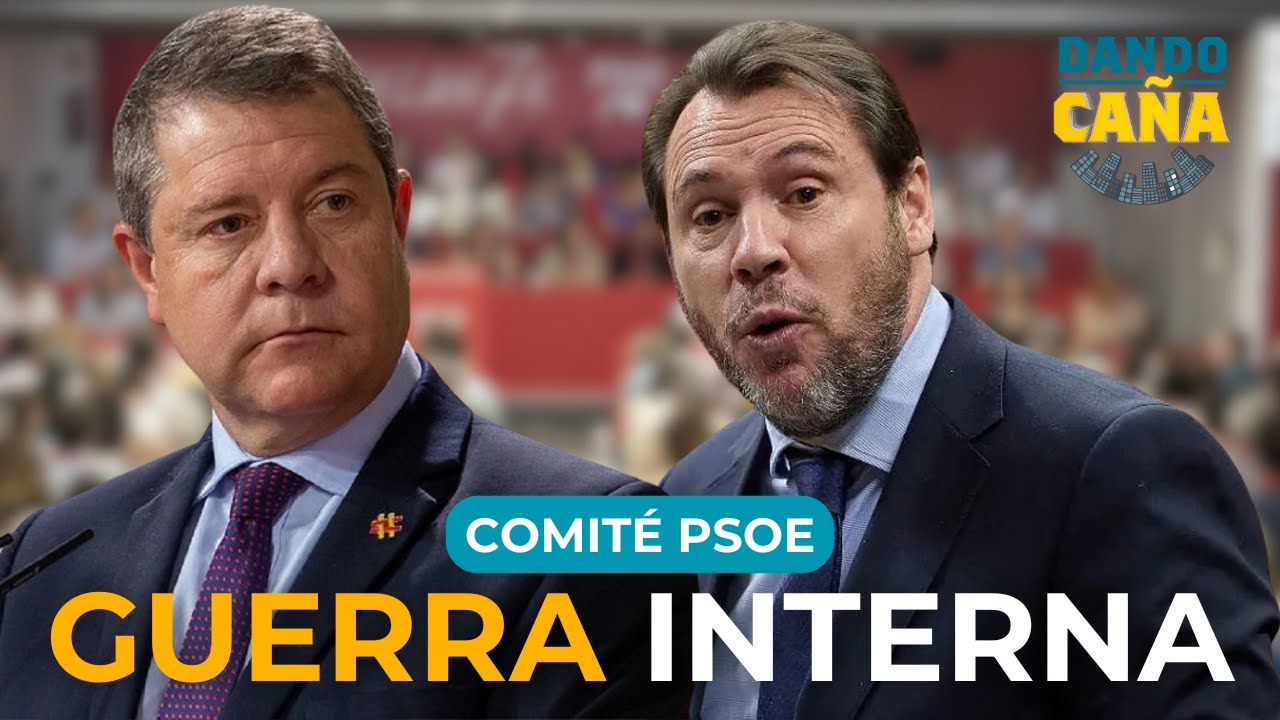 Los audios del Comité del PSOE: Page pide elecciones y Puente se revuelve llamándole "incoherente"