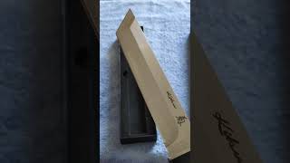 Samurai Style Tanto Knife - Unboxing & Paper Cut