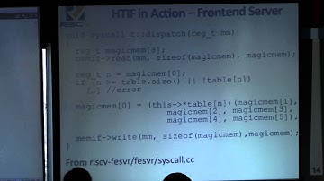 Structure of the RISC-V Software Stack - 1st RISC-V Workshop