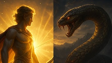 Greek Mythology: Apollo vs Python | Story To Fall Asleep To