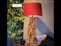 Live Edge Wood Lightings and Wood Lamp Designs