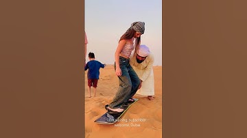 Welcome Dubai desert safari #desertadventures #desertsafari #traverseedudesert ￼