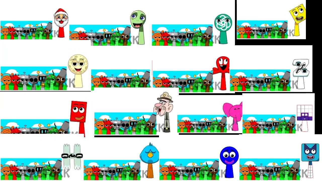 @cactukk sprunki oc 16 parison