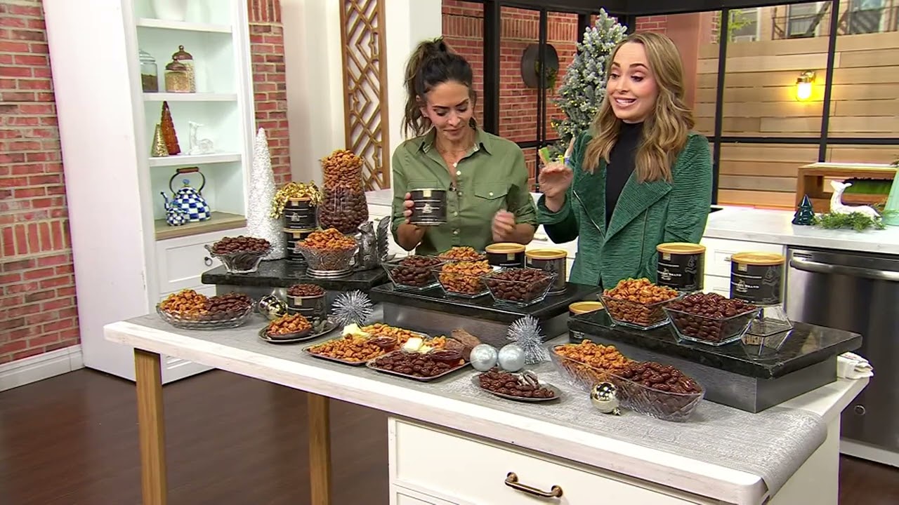 Squirrel Brand (2) Cans Milk Chocolate &amp; Sweet Brown Butter Cashews on QVC