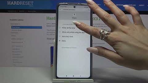 POCO X3 Pro – managing the apps permissions