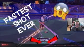 THE FASTEST GOAL IN ROCKET LEAGUE HISTORY